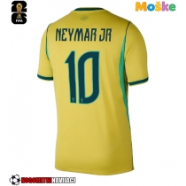 Moške Nogometnih dresov Brazilija Neymar Jr #10 Domači SP 2026 Kratki rokavi